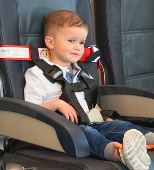【ほぼ新品】Kids Fly Safe　飛行機用ハーネス　CARES　ケアーズ CARES Child Aviation Restraint System FAA Approved Safety Harness